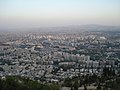 نمایی از دمشق بر فراز کوه قاسیون