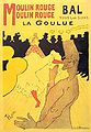 تولوز لوترک Henri de Toulouse-Lautrec والاترین استاد هنر پوستر در قرن نوزدهم است. او دگرگونی‌های ارزنده‌ای چه در محتوی و چه در سبک هنری پوستر به وجود آورد. بیش از هر چیز می‌توان گفت که هنر مدرن گرافیک در پوسترهای او به اوجی درخور رسید.(۱۸۹۱)