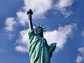by Tysto Source: File:Liberty-statue-from-below.jpg