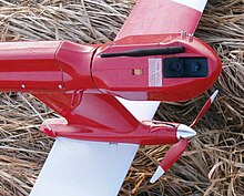 Польський Pteryx UAV — цивільний БПЛА для аерофотозйомки та фотокартографії зі стабілізованою головкою камери.