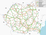 Das rumänische Straßennetz