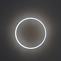 2012年5月20日の日食（金環日食）、茨城県鹿嶋市にて 原作：Spaceaero2, トリミング：Alpsdake