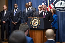 United States Attorney General Merrick Garland speaks during a fentanyl Press Conference at the Department of Justice on October 3, 2023 09.jpg