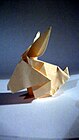 Triušio origami