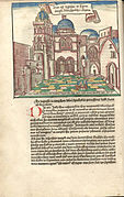 Ilustración del Peregrinatio in Terram Sanctam (1486), de Bernardo de Breidenbach