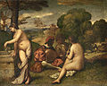 Giorgione Concert pastoral