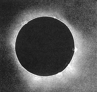 O eclipse solar de 28 de julho de 1851, a primeira fotografia exposta corretamente de um eclipse solar usando o processo de daguerreótipo