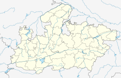 Dabra ubicada en Madhya Pradesh