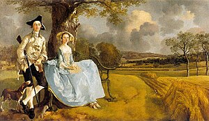 Thomas Gainsborough Tuan dan Nyonya Andrews, 1750