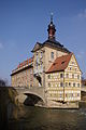 Bamberg – Vechea Primărie așezată pe râul Regnitz