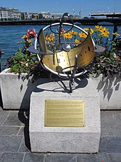 Cadran solaire à Genève en Suisse