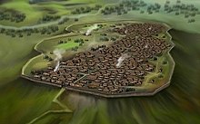 Характер забудови доримського кельтського поселення - опідуму