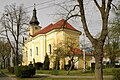 Kostel sv. Antonína Poustevníka od JZ.