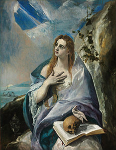 Magdalena Menjalani Laku Silih (ca. 1576-1578) karya El Greco