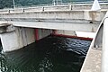 De Akosombo hydroelectric dam ein floodgates.