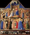 『聖母戴冠』、フラ・アンジェリコ（1434-1435年）