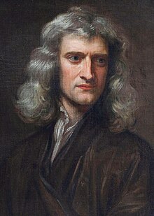 Isaac Newton 1689, målad av Godfrey Kneller