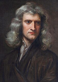 Ing 1689 larawan nang Isaac Newton (idad 46) neng Godfrey Kneller