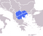 Історична Македонія на частині європейської мапи