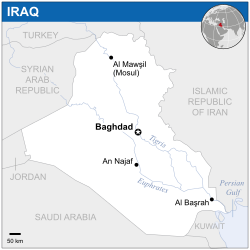 Location o Iraq