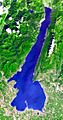 Lake Garda from space