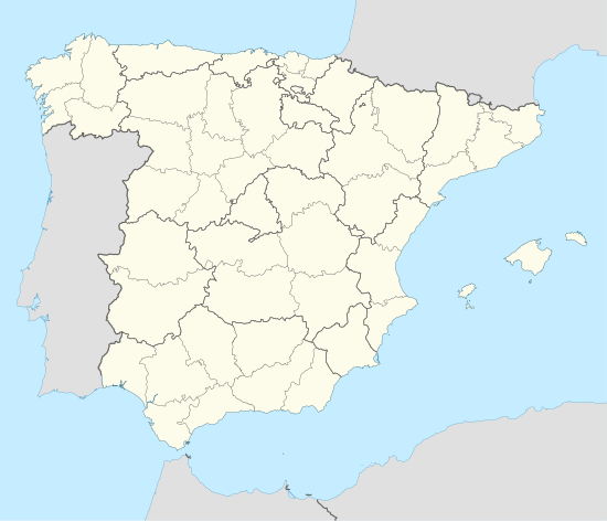 División de Honor B de Rugby is located in Spain