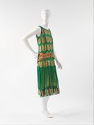 Arrow of Gold, Abendkleid (Seide mit Metalldrähten), 1925