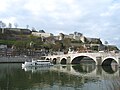 The Meuse river in Jambes (Namur)