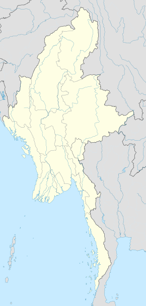 Янгон картада