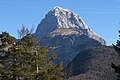Il monte visto dal lato sloveno
