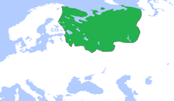 モスクワ大公国の位置