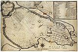 Una mappa dell'anno 1754