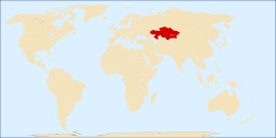 Situación de Cazaquistán