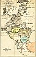 Этнаграфічная мапа Ўсходняй Эўропы, складзеная супрацоўнікамі Дзяржаўнага Дэпартамэнту ЗША ў 1943 г.