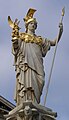 אתנה, פסל נאו־קלאסי מאת קרל קונדמן הניצב בחזית הפרלמנט האוסטרי