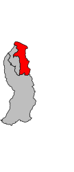Cantone di Mana – Mappa