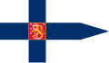 Finská válečná vlajka Poměr stran: 11:19
