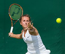 Annika Beck 2, 2015 Wimbledon Qualifying - Diliff