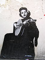 Graff d'Amália Rodrigues, Lisbonne.