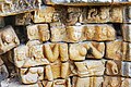 దేవునిగుట్ట దేవాలయంపై అర్థనారీశ్వరుని రూపం