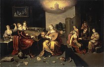 賢い乙女と愚かな乙女の喩え (c.1616) エルミタージュ美術館