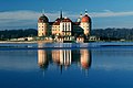 Моріцбурзький замок - вигляд зі сходу