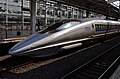 High speed train Shinkansen 500 (Japan).