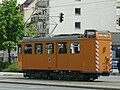 A street car for maintenance purposes.