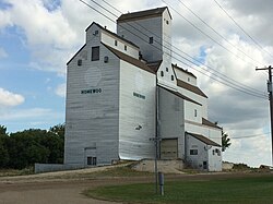 Grain Elevator at Homewood (Demolished in August, 2021)