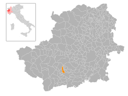 San Pietro Val Lemina - Localizazion