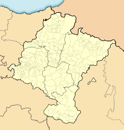 Bidángoz ubicada en Navarra