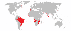 Të gjitha vendet e botës që dikur ishin pjesë e Perandorisë Portugeze