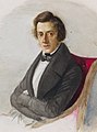 Frédéric Chopin var, sammen med Lizst, den viktigste pianokomponisten på 1800-tallet. Malt av: Maria Wodzińska