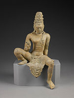 Bronza statuo de Avalokiteŝvaro en Srilanko, ĉ. la jaro 750.